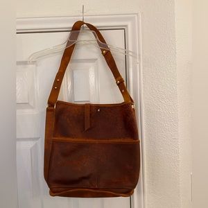 Beautiful, soft leather handbag.